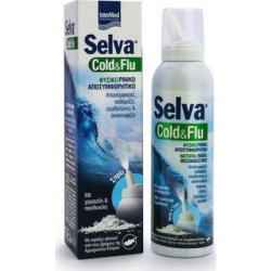 Intermed Selva Cold Flu Natural Nasal Hypertonic Decongestant Spray 150ml