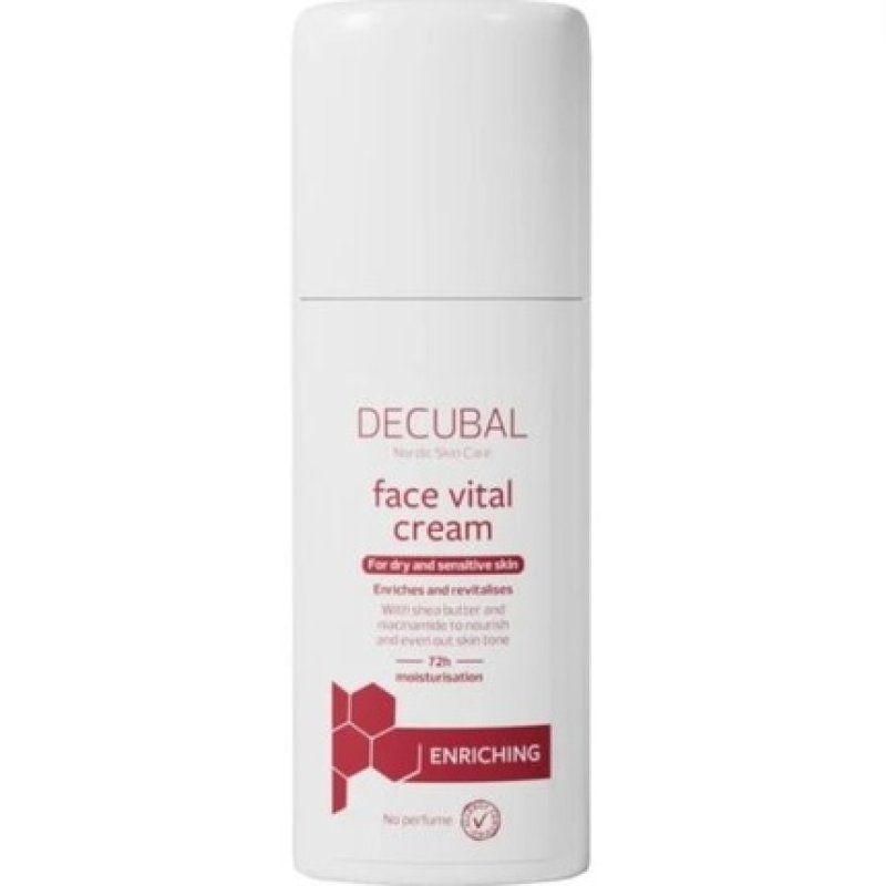 Dekubal Face Vital Cream Moisturizing and Revitalizing