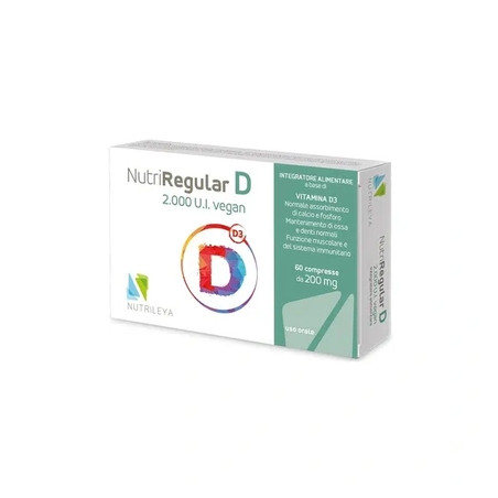 Nutrileya Srl Nutriregular D 2000 Iu Vegan 60 Tablets