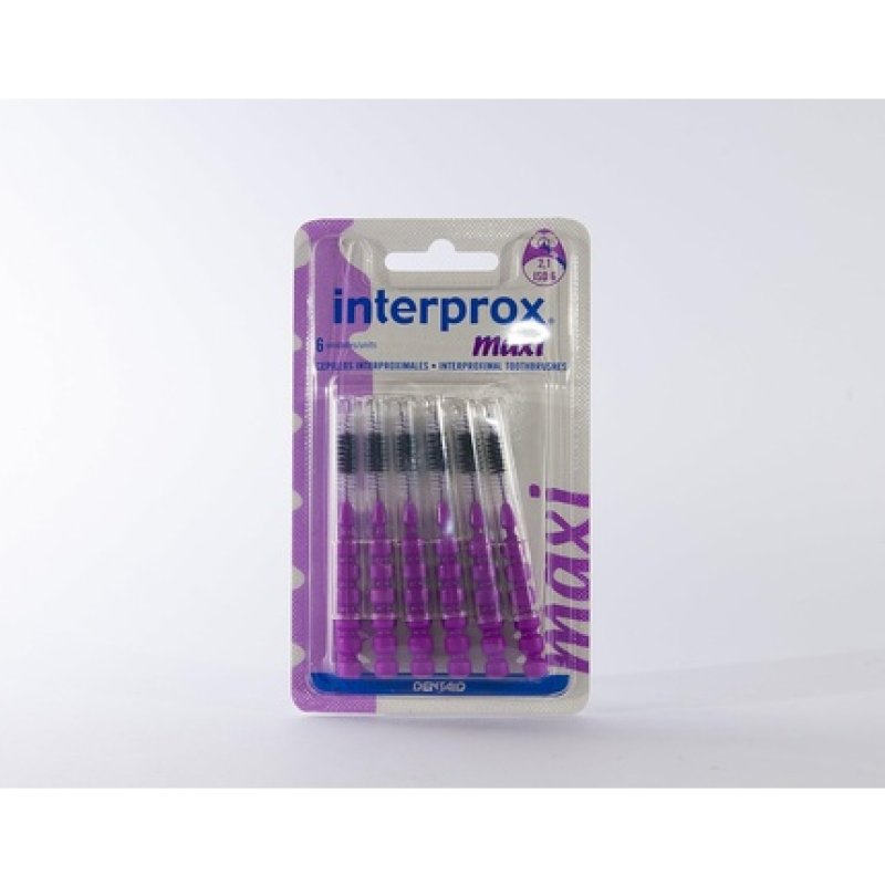 Interprox Maxi Dental Cleaning Interdental Brushes - Pack of 6
