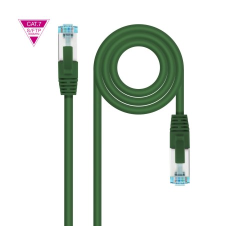 Nanocable 10.20.1702-GR networking cable Green 2 m Cat7 SF/UTP (S-FTP)