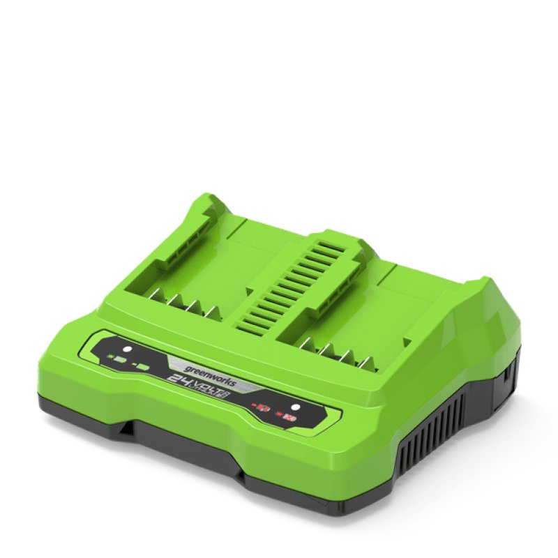 Greenworks 24V adowarka 2A dual slot G24X2UC2 - 2931907 Chargeur de batterie
