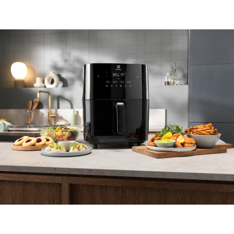 Electrolux EAF7SB Unique 6,9 L Autonome 1700 W Friteuse d’air chaud Noir