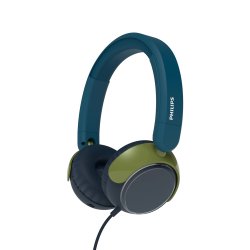 Philips 2000 series TAK2000CT/00 headphones/headset Wired Head-band Calls/Music USB Type-C Blue, Green, Grey