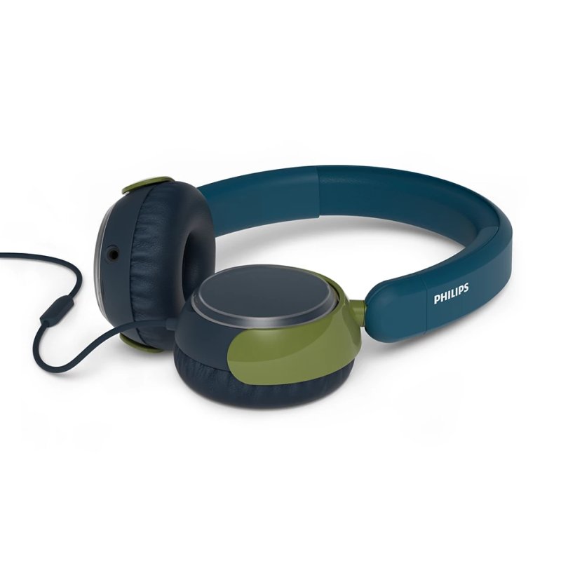 Philips 2000 series TAK2000CT/00 headphones/headset Wired Head-band Calls/Music USB Type-C Blue, Green, Grey