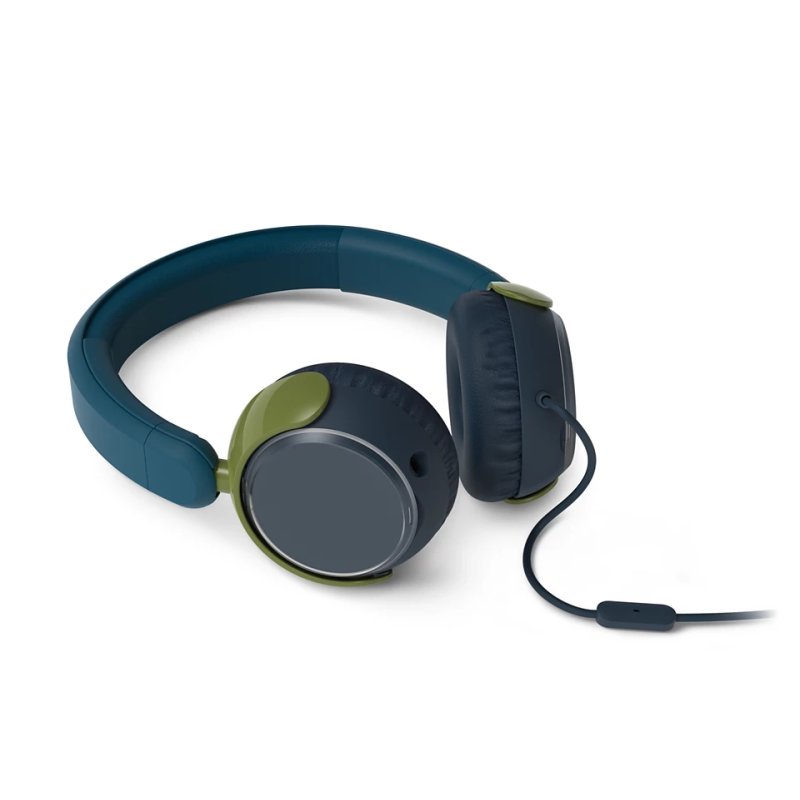 Philips 2000 series TAK2000CT/00 headphones/headset Wired Head-band Calls/Music USB Type-C Blue, Green, Grey