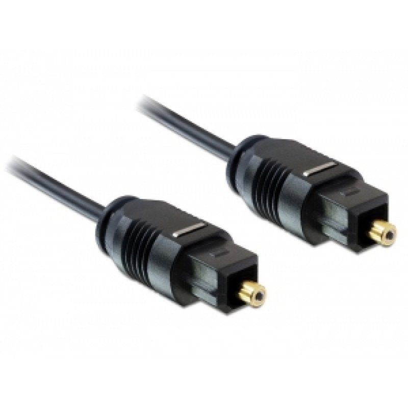 DeLOCK 3m Toslink Standard audio cable Black