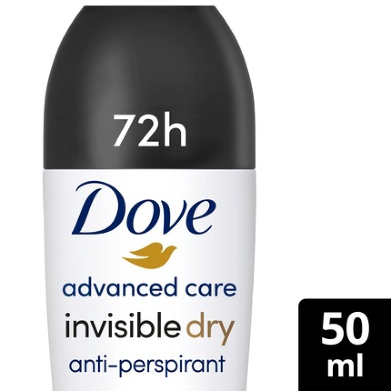 Dove Invisible Dry Roll-on Antiperspirant 50ml