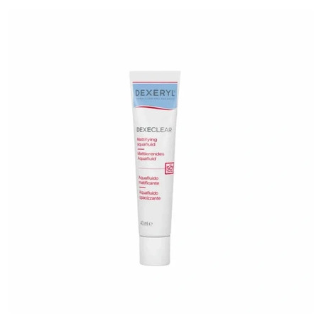 Ducray Dexeryl Dexeclear Mattifying Aquafluid Spf50 40ml