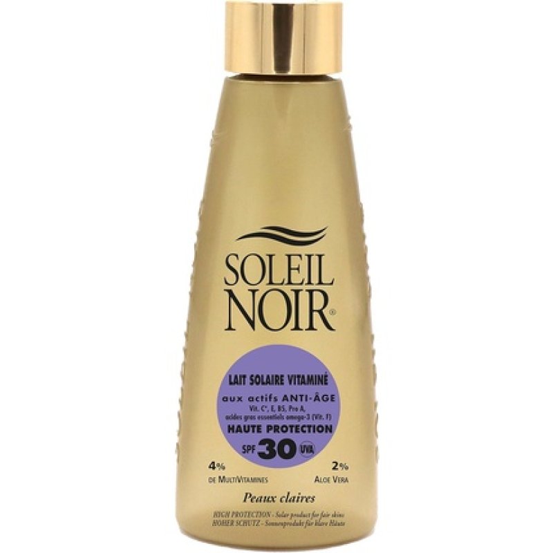 Soleil Noir Vitaminized Sun Milk High Protection SPF 30 150ml