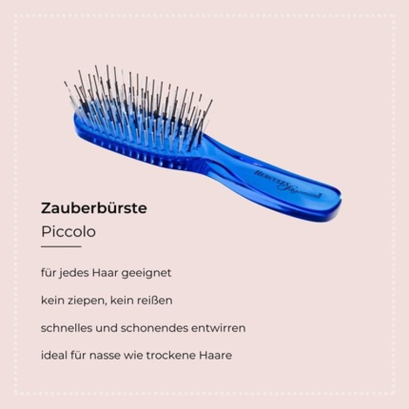 Hercules Sgemann Scalp Brush Junior Blue