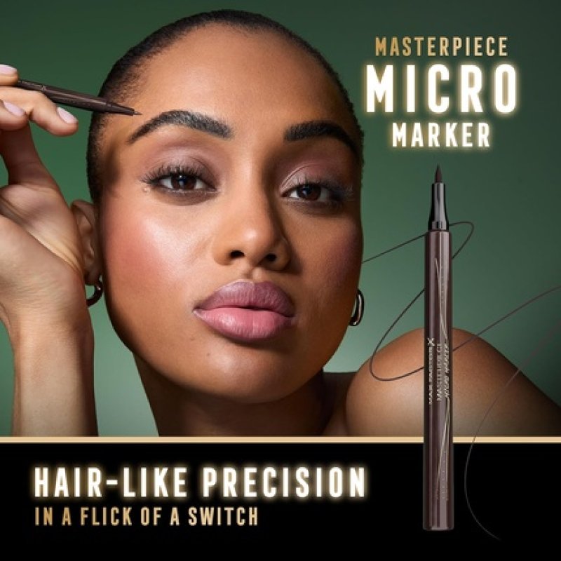 Max Factor Masterpiece Micro Marker 050 Ash Brown Precise Eyebrow Pen
