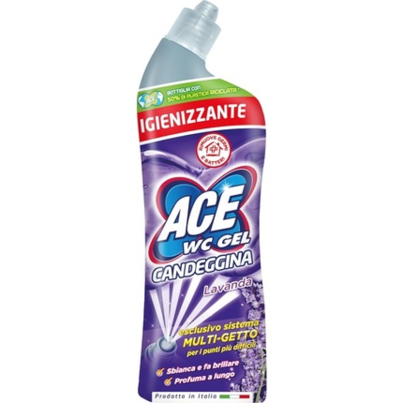 Ace WC Gel Multigetto Lavender 700ml - Pack of 2