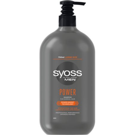 Syoss Men Shampoo Power Professional Performance 750ml