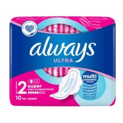 Always Ultra Super Pads 10 Pieces