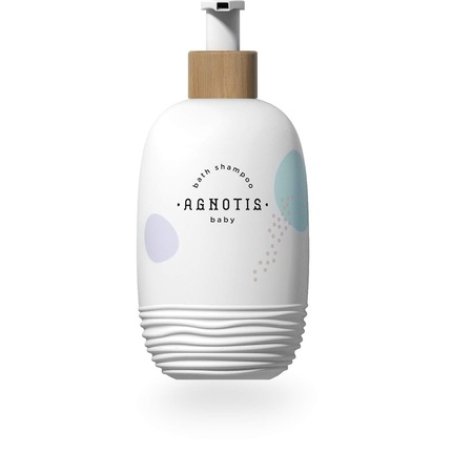 AGNOTIS Baby Shampoo and Body Wash for Sensitive Baby Skin 400ml Pump Bottle