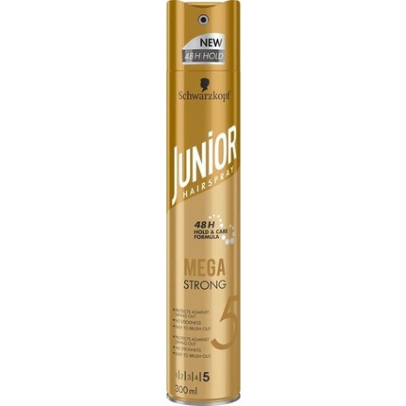 Junior Hair Spray Mega Strong 300 Ml