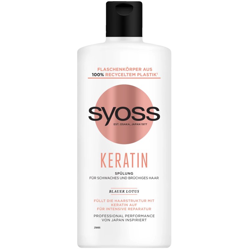 SYOSS Keratin Après-shampoing professionnel 440 ml Femmes