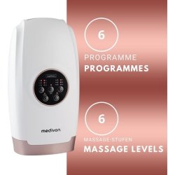 Medivon Hand and Wrist Massager Air Massage Acupressure 6 Programs