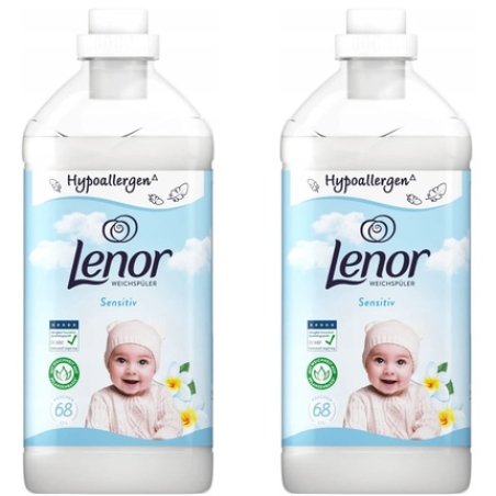 Procter & Gamble Lenor Fabric Softener 2x 17 Liters 68 Washes Sensitive