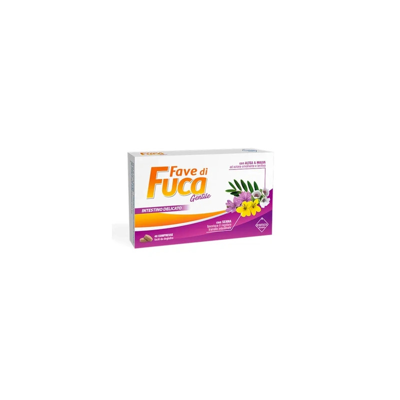 Euritalia Pharma Fave Di Fuca Gentile Intestino Delicato 40 Tablets