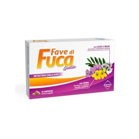 Euritalia Pharma Fave Di Fuca Gentile Intestino Delicato 40 Tablets