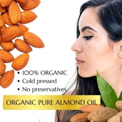 Green Idea Organic Pure Almond Oil Natural Body Oil for Dry Skin
