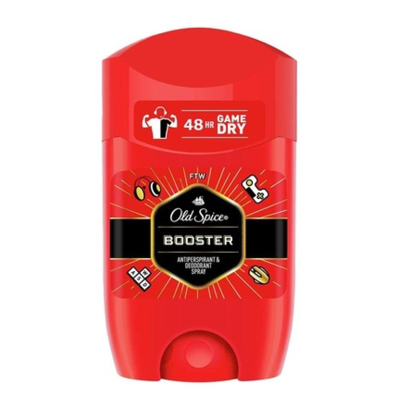 Old Spice Booster Antiperspirant & Deodorant for Men Stick 50ml 1.7oz