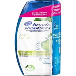 Head & Shoulders Apple Fresh Anti-Dandruff Shampoo Up to 100% of Dandruff Removed Clinically Proven Dermatologically