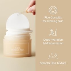 I'M From Rice Toner Pads 140ml 60 Sheets Triple-Layered Rice Extract