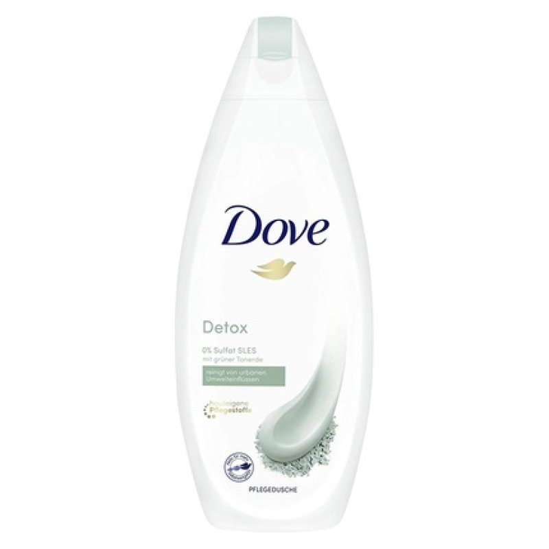 Dove Care Shower for Skin Detox with Clay 250ml