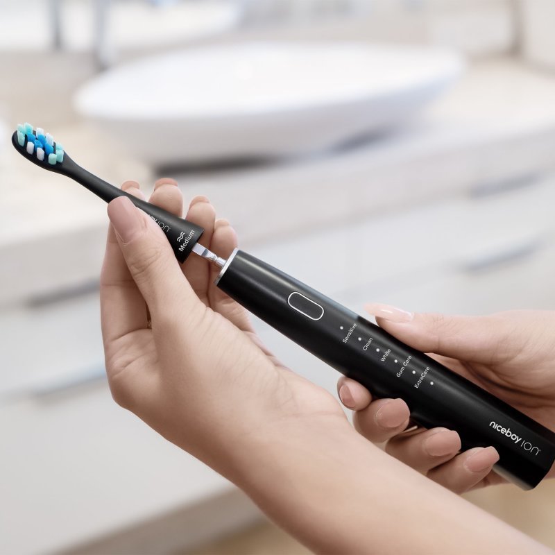 Niceboy ION Sonic Electric Toothbrush Black