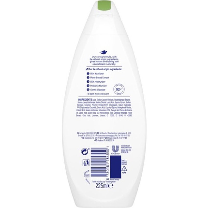 Dove Shower Gel Invigorating 225ml