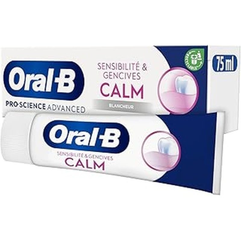 Oral-B Pro-Science Advanced Toothpaste For Sensitivity And Gums Calm Fresh White 75 Ml