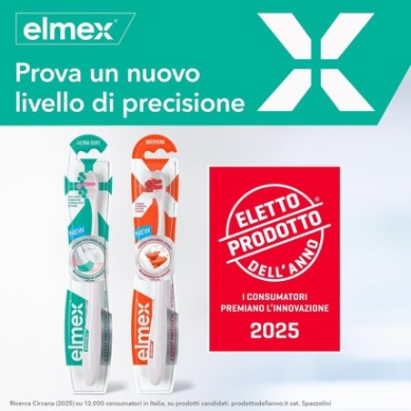 Elmex Manual Toothbrush Expert Precision Sensitive Ultra Soft for Sensitive Teeth