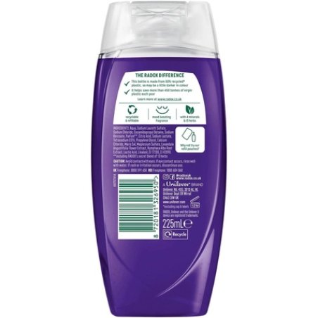 Radox Mineral Therapy Feel Relaxed Shower Gel with Lavender and Water Lily Scent