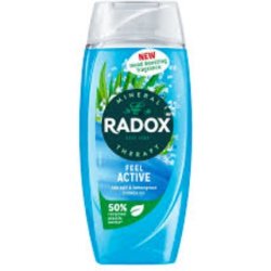 Radox Mineral Therapy Shower Gel with Mood Boosting Fragrance 225ml