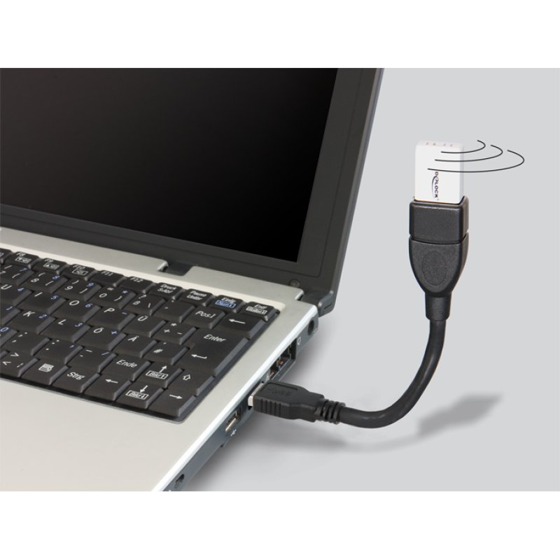 DeLock Kabel USB 3.0-A St BU ShapeCab