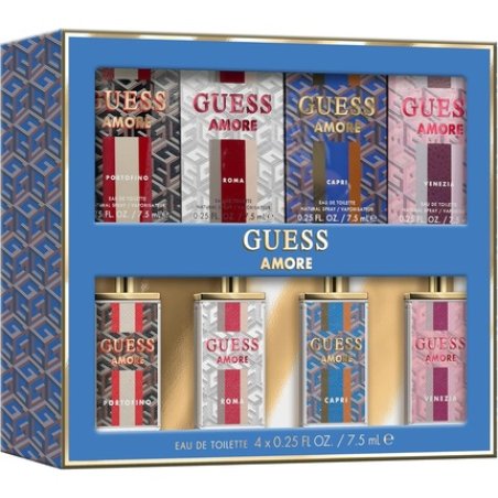Guess Amore Collection Miniature Set Eau De Toilette 4 x 75ml