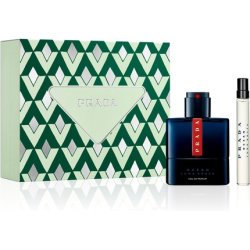 Prada Luna Rossa Ocean Set Eau De Parfum 50ml Travel Size 10ml