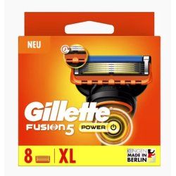 Gillette Fusion5 Power razor blades 8 pc(s) Stainless steel Men