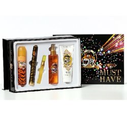 Cuba Tiger Must Have Set - Includes 100ml Perfume Spray, 35ml Perfume Spray, 15ml Miniature Perfume Spray, 200ml Spray