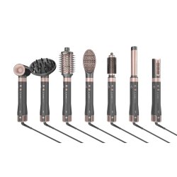 Multistyle 8-in-1 1500W Hair Styler with 3 Velocities and 3 Temperatures