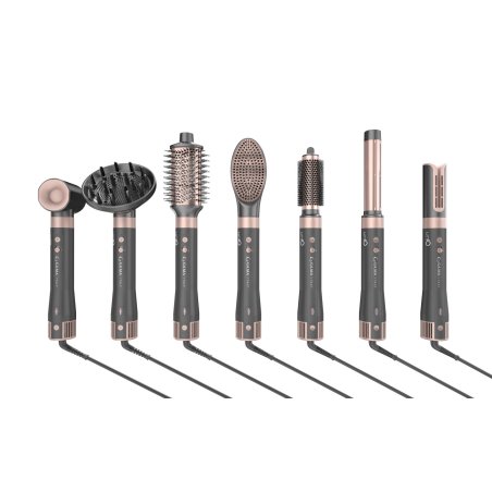 GA.MA Multistyler UniQ Vibrance Airflow Gris, Rose 1500 W 1,8 m