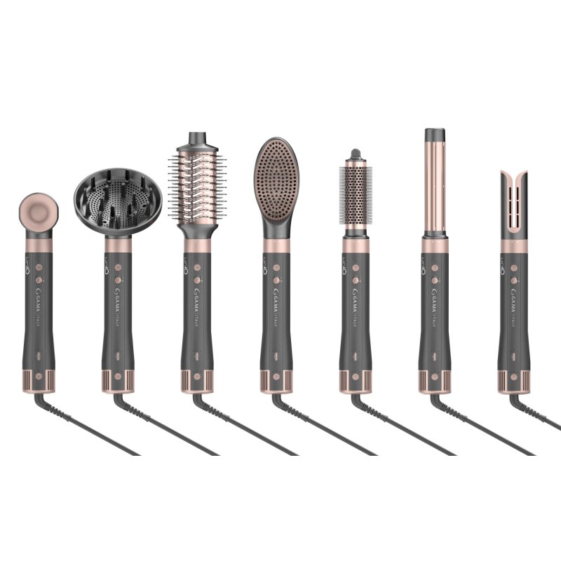 Multistyle 8-in-1 1500W Hair Styler with 3 Velocities and 3 Temperatures