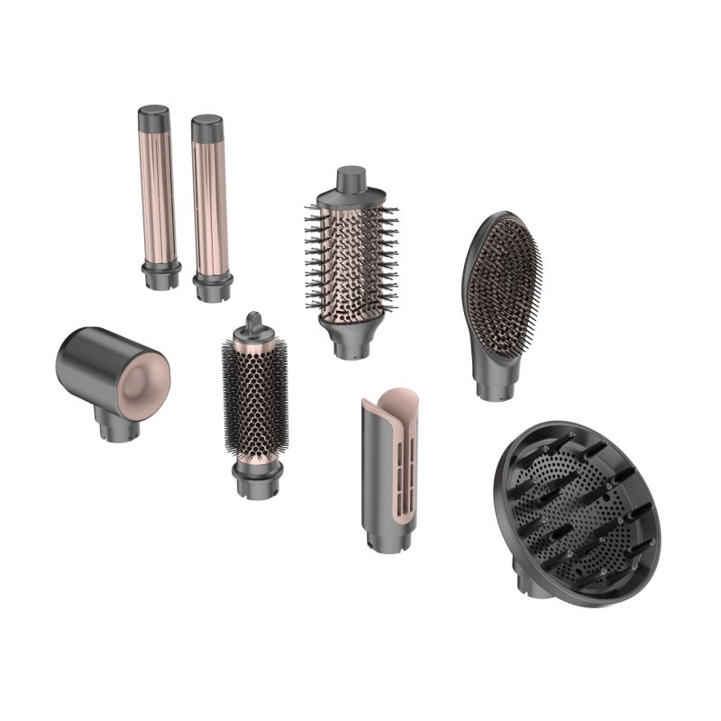 Multistyle 8-in-1 1500W Hair Styler with 3 Velocities and 3 Temperatures