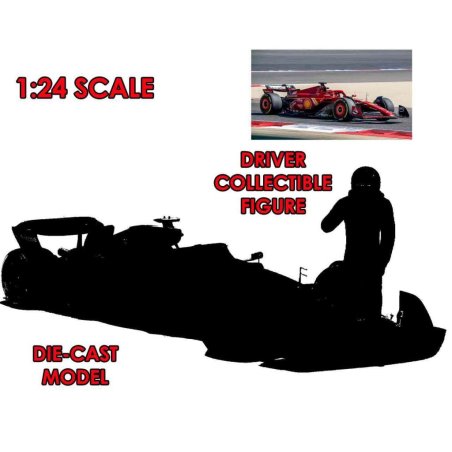 FORMULA 1 - F1 Ferrari Sf-24 avec Leclerc - Model Kit 1/24