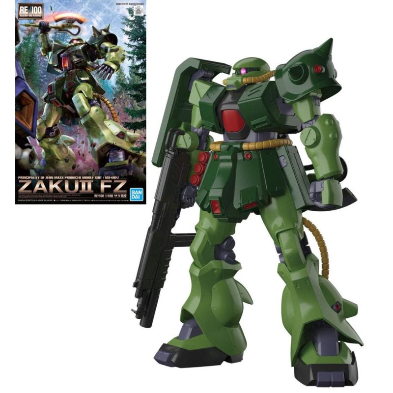 GUNDAM - RE/100 1/100 Zaku II FZ - Model Kit