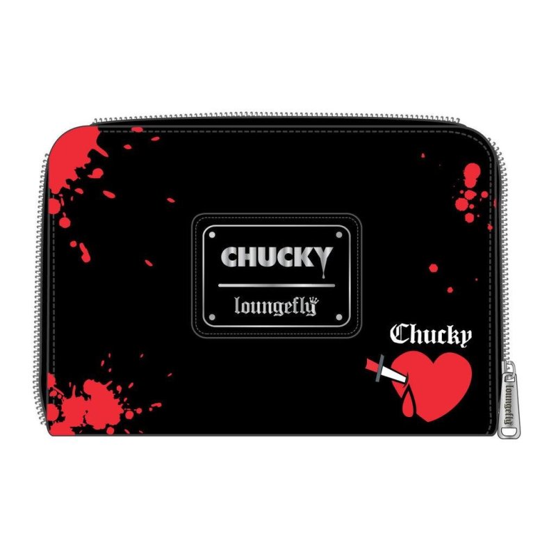 CHUCKY - La fiancée de Chucky - Portefeuille LoungeFly "Happy couple"