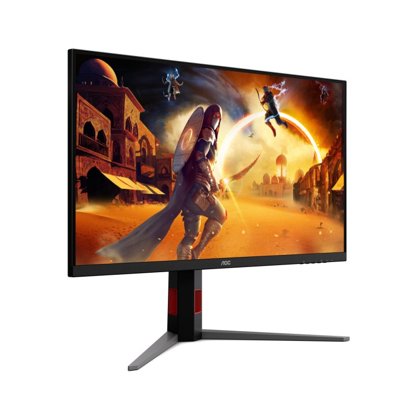 AOC G4 U32G4U écran plat de PC 80 cm (31.5") 3840 x 2160 pixels 4K Ultra HD Noir, Rouge